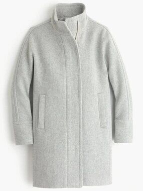 J.Crew Stadium-Cloth Cocoon Wool Coat